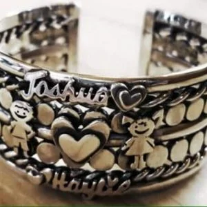 Personalized Sterling Silver Cuff