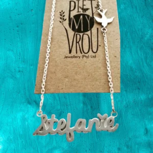 Sterling Silver Personalised Name Necklace 1